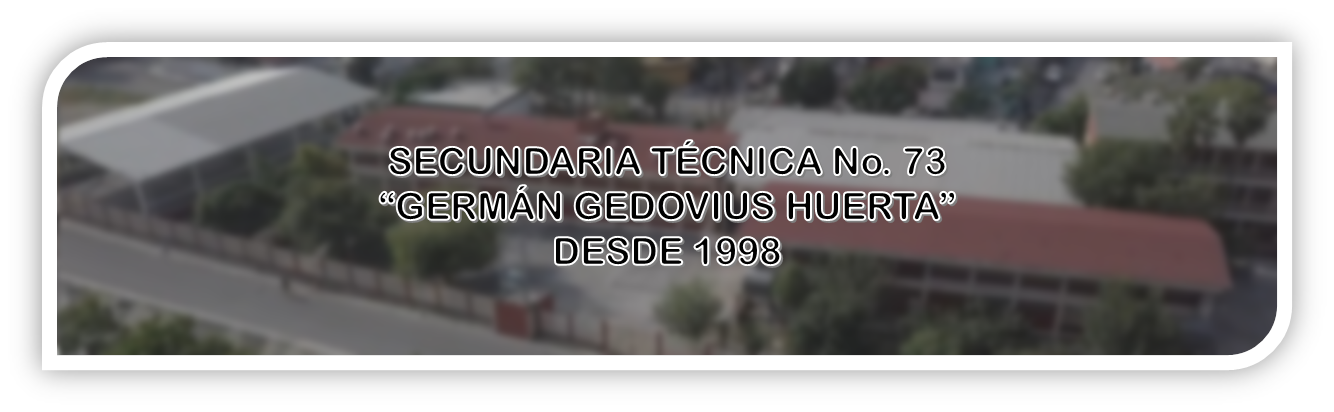 Est 73 ACERCA DE – SECUNDARIA TECNICA #73 GERMAN GEDOVIUS HUERTA
