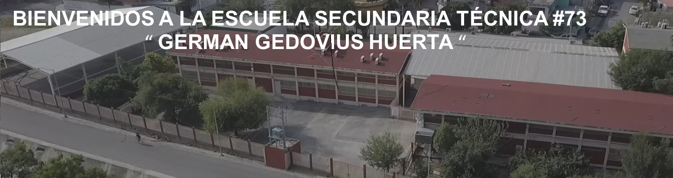 Est 73 99 – SECUNDARIA TECNICA #73 GERMAN GEDOVIUS HUERTA